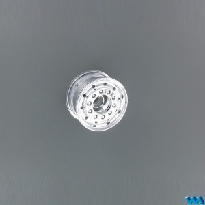 VEROMA 1/14 卡車用 鍍鉻385輪圈/圓孔座 